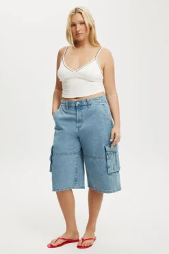 91 Baggy Denim Jort