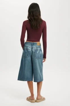 91 Baggy Denim Jort