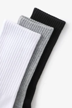 3 Pack Essential Crew Socks