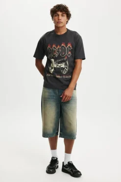 ACDC Loose Fit Music T-Shirt
