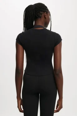 Active Curved Hem Baby Tee
