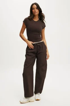 Active Curved Hem Baby Tee