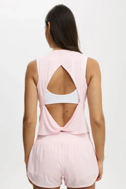 Active Open Back Muscle Tank