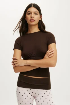 Airy Soft Basque T-Shirt