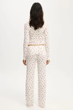 Airy Soft Roll Waist Pant