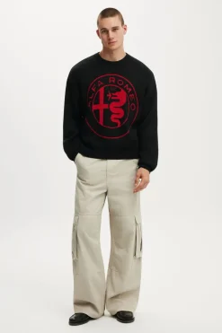 Alfa Romeo Box Fit Crew Knit