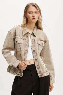 Alva Cinched Denim Jacket