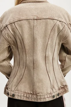 Alva Cinched Denim Jacket