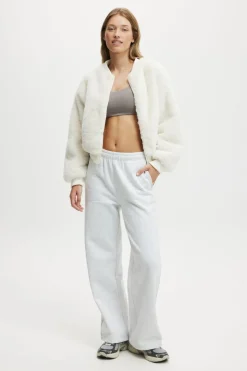 Ariel Faux Fur Bomber Jacket