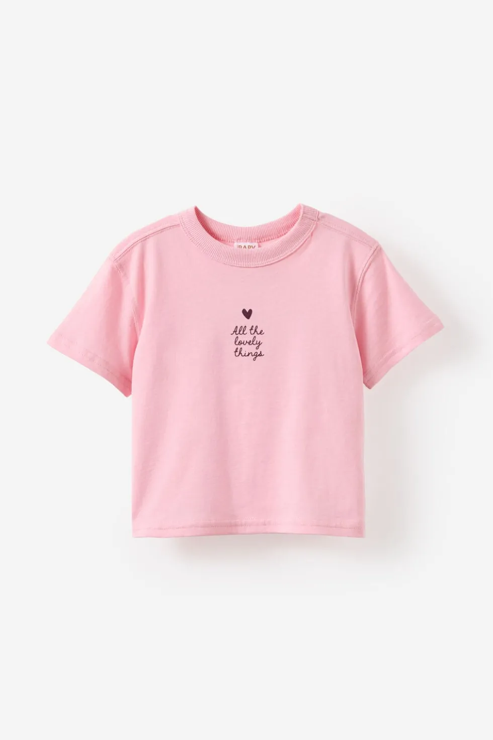 Baby Essential Short Sleeve Graphic Tee
