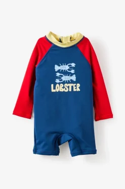 Baby Long Sleeve All In One Swimsuit