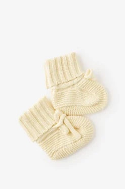 Baby Organic Knit Booties