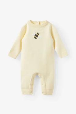 Baby Organic Knit Long Sleeve All In One