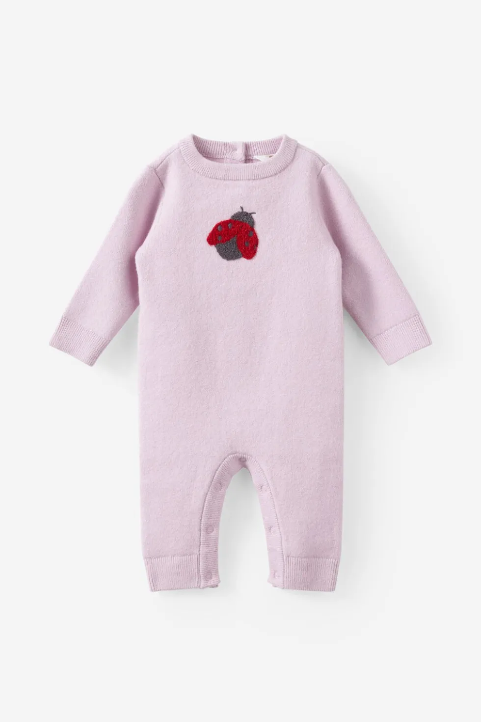 Baby Organic Knit Long Sleeve All In One
