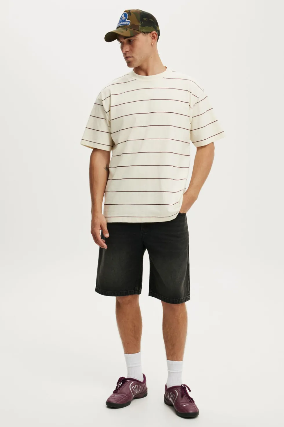 Baggy Denim Short