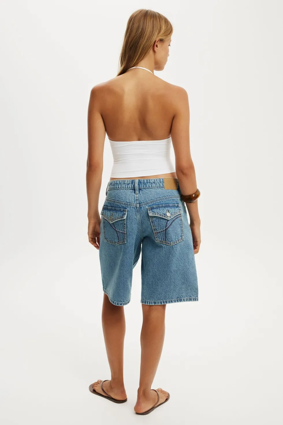 Baggy Denim Short