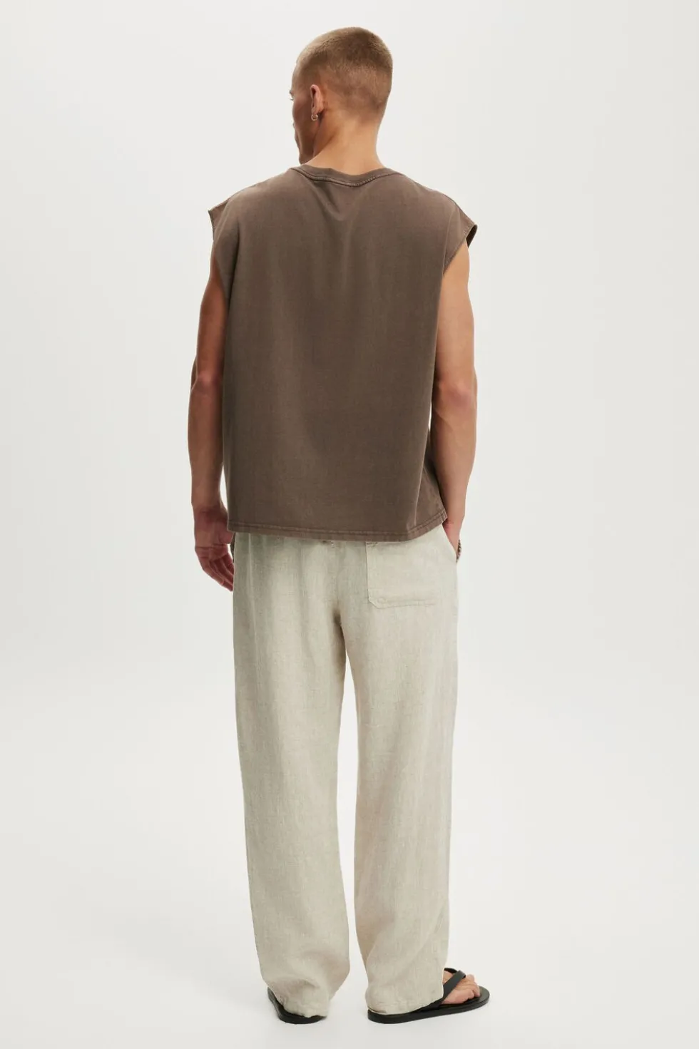 Baggy Linen Pant