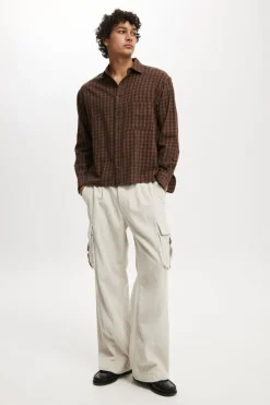 Baggy Pleat Cargo Pant