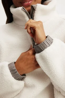 Balance Half Zip Sherpa Pullover Jacket