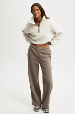 Balance Half Zip Sherpa Pullover Jacket