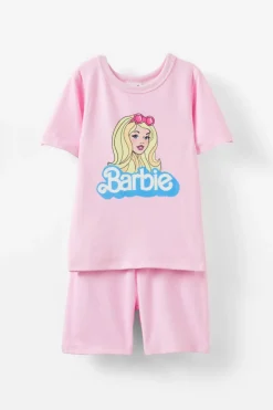 Barbie Super Soft Short Sleeve Pajama Set