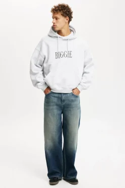 Biggie Smalls Box Fit Music Hoodie