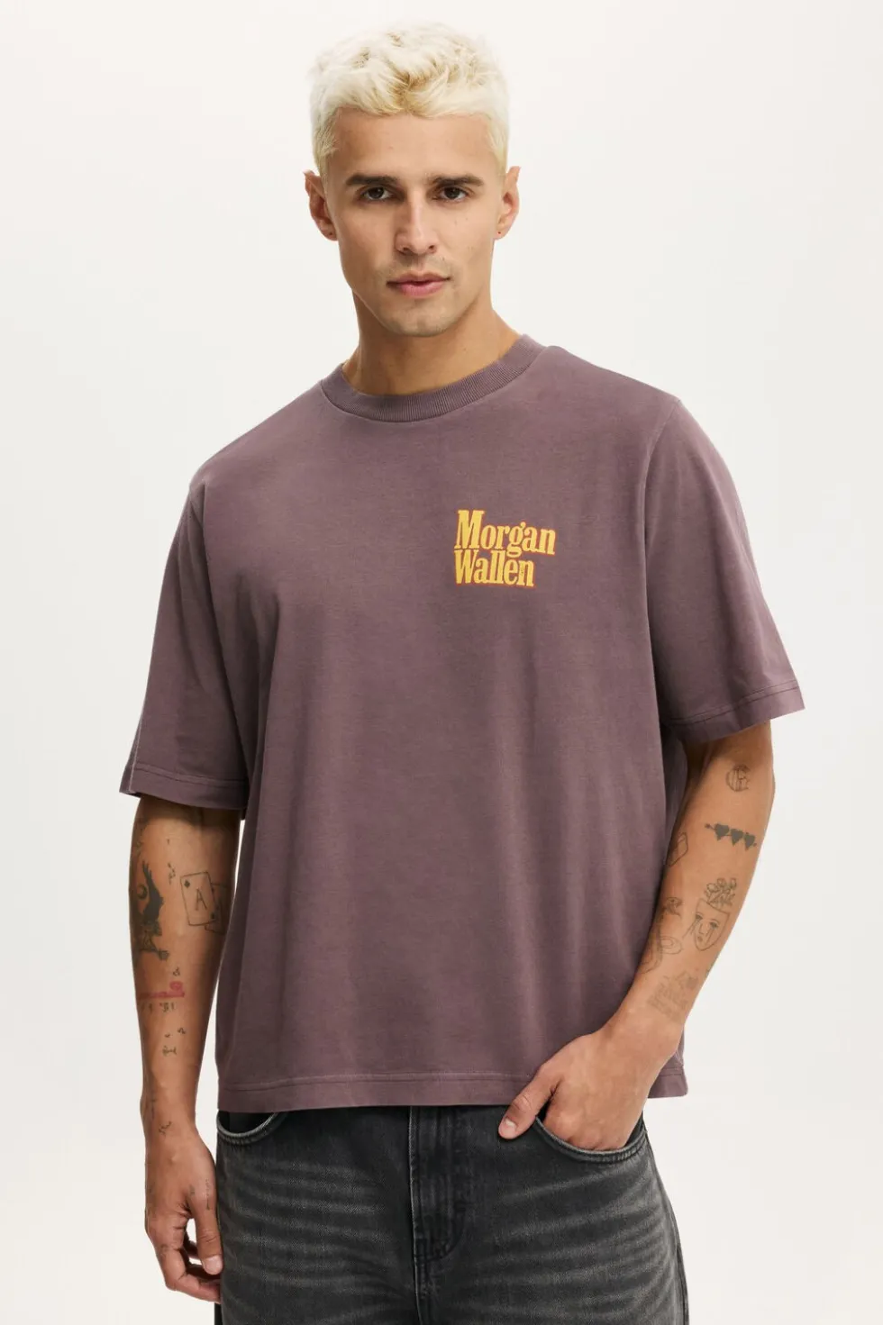 Bob Marley Cropped Fit Music T-Shirt