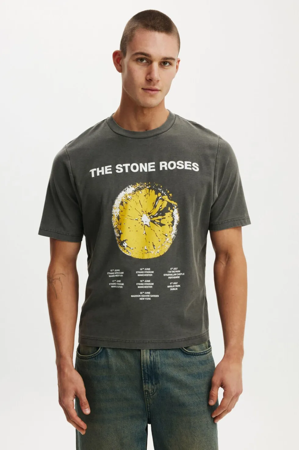 Bob Marley Cropped Fit Music T-Shirt