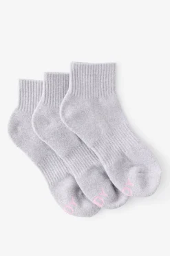 Body Qtr Crew Sock 3Pk