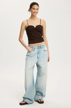 Bow Cotton Cami