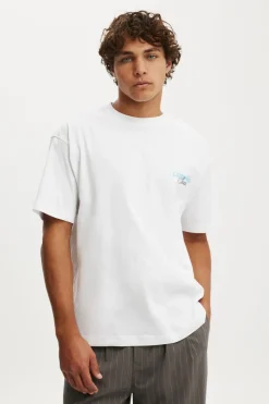 Box Fit Text T-Shirt