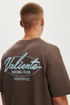 Box Fit Text T-Shirt