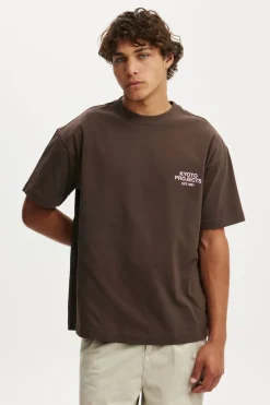 Box Fit Text T-Shirt