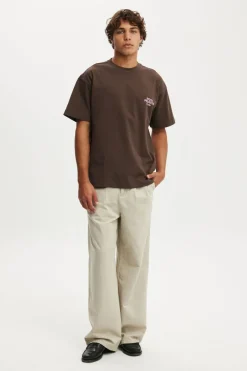 Box Fit Text T-Shirt