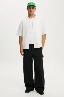 Boxy Fit Short Sleeve Shirt