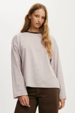 Boxy Long Sleeve Top