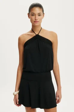 Chloe Halter Mini Dress