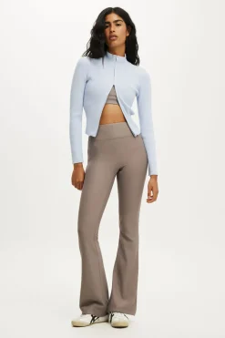 Contour Knit Zip Through