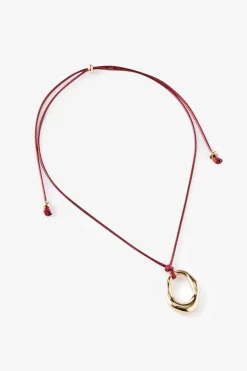 Cord Pendant Necklace