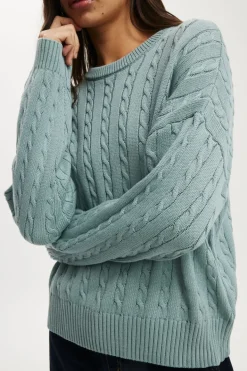 Cotton Crew Neck Sweater