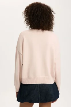 Cotton Crew Neck Sweater