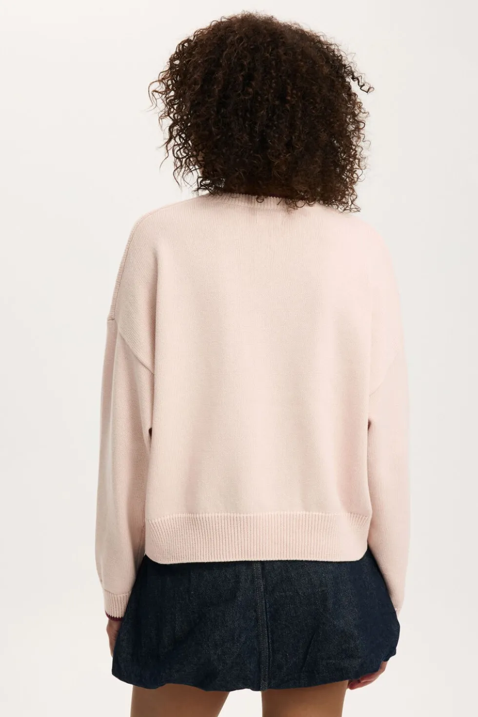 Cotton Crew Neck Sweater