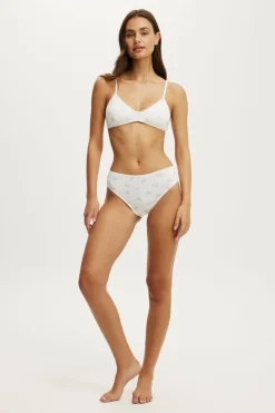 Cotton Pointelle Cheeky Brief