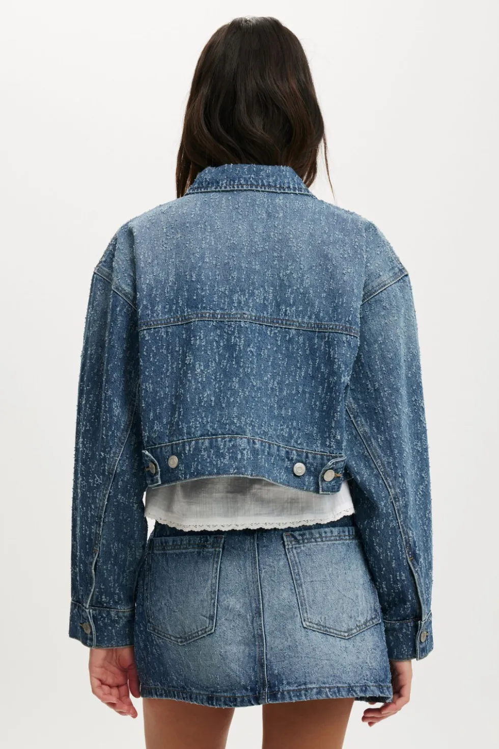 Cropped Denim Jacket