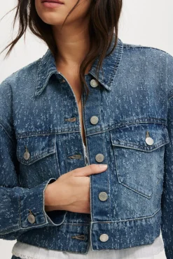 Cropped Denim Jacket