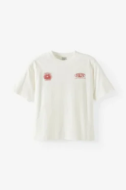 Cropped Fit Graphic T-Shirt