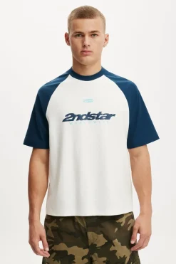 Cropped Fit Graphic T-Shirt