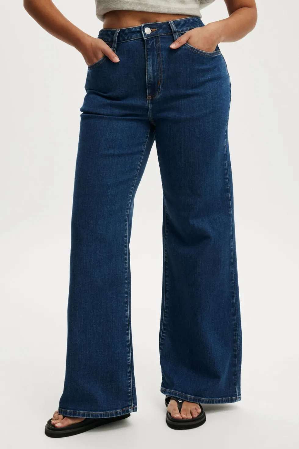 Curvy Stretch Wide Jean