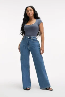 Curvy Stretch Wide Jean