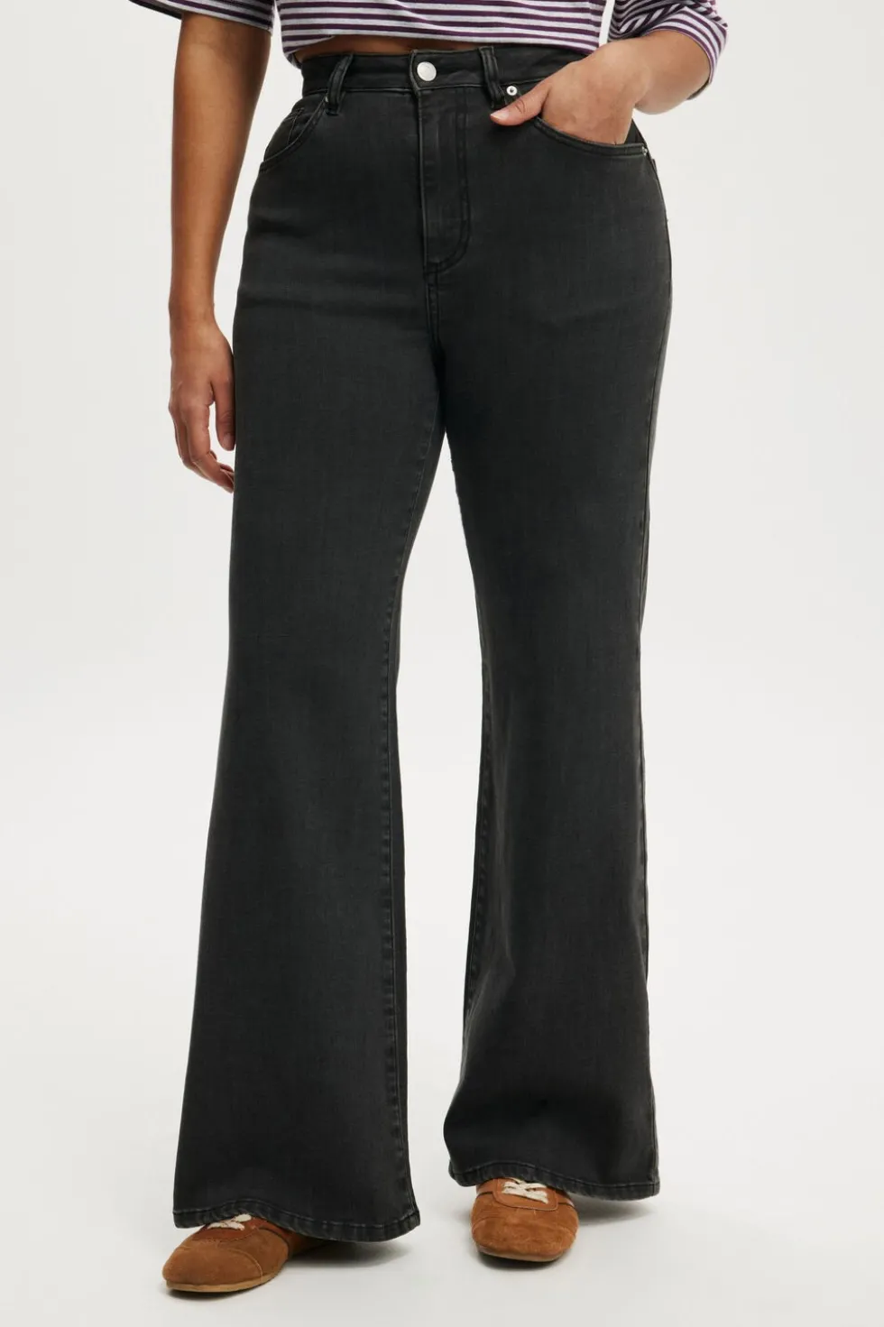 Curvy Stretch Wide Jean